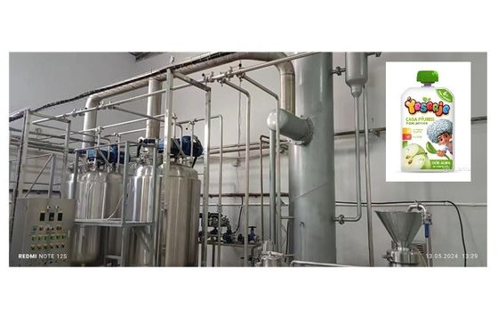 1000kg/H Apple Juice Fruit Processing Line