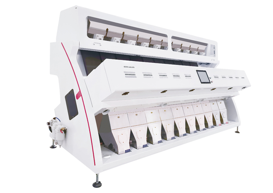 SSS 10 Chutes  Color Sorter Machine With High Resolution CCD Image Acquisition System