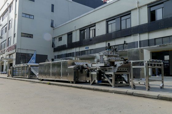 Two Heads 21kw Arabic Bread Production Line 1600pcs/Hour