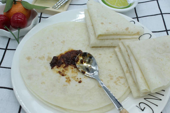 Adjustable No Pollution Taco Making Equipment 6000pcs/H