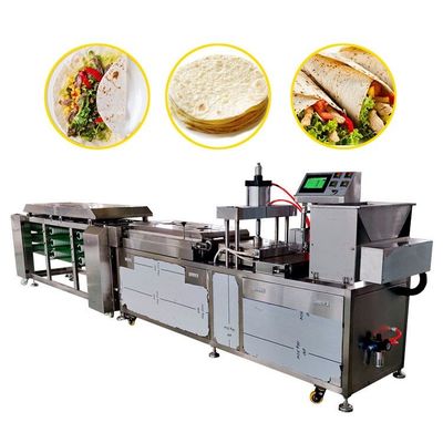 Adjustable 1500pcs/H Arabic Bread Production Line With Two Heads