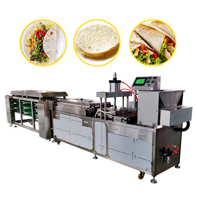 Adjustable 1500pcs/H Arabic Bread Production Line With Two Heads