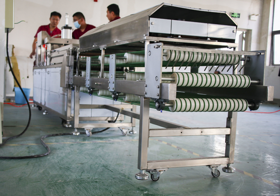 Chapati Roti Tortilla Production Line Hydraulic Electric PLC Control