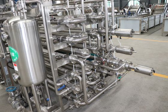 0.1 - 20 T/H σωληνοειδές ανοξείδωτο μηχανών αποστείρωσης UHT