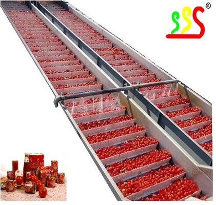 Glass Bottle Tomato Jam Paste Sauce Processing Line With PLC CONTROL SYSTEM