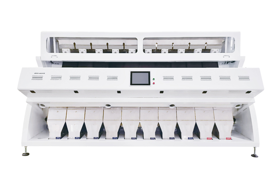 SSS 10 Chutes  Color Sorter Machine With High Resolution CCD Image Acquisition System