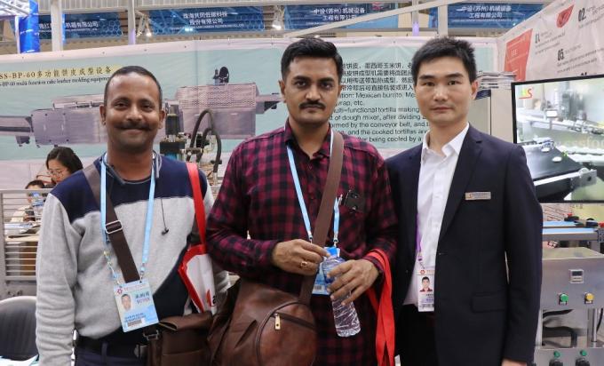 Βιομηχανία τροφίμων 900pcs/h 150mm εμπορική Tortilla καλαμποκιού μηχανή 7