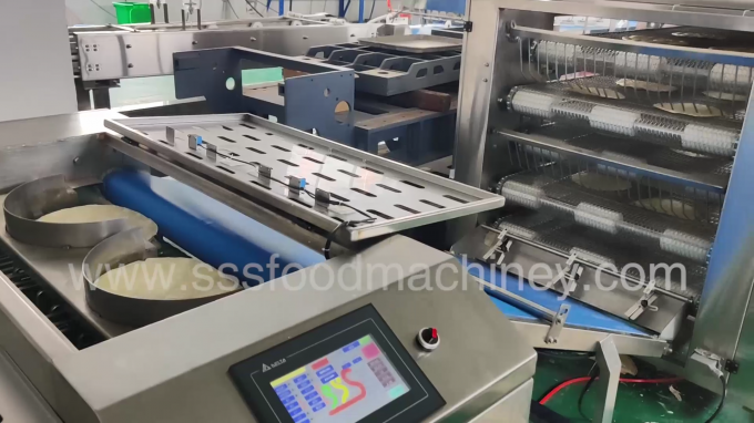 Μηχανή κατασκευής τορτιλιών χαμηλής ενέργειας υψηλής ταχύτητας 2000pcs / h 10